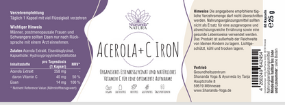 Acerola + C Iron