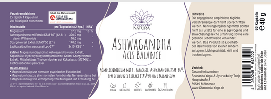 Ashwagandha Axis Balance®