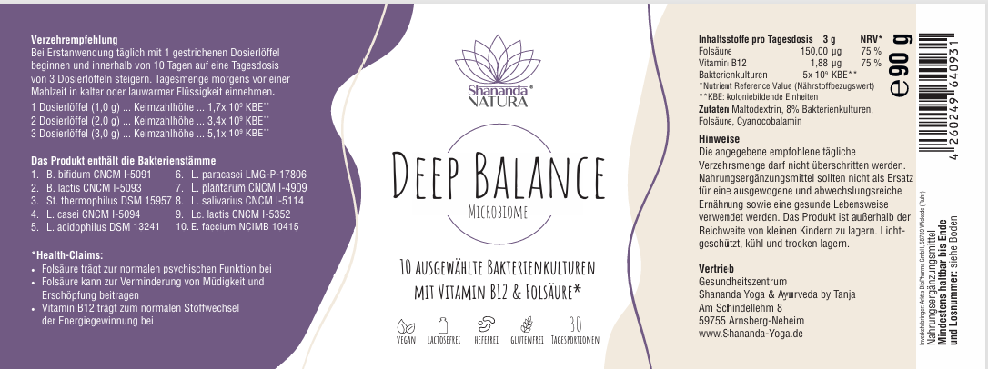Deep Balance
