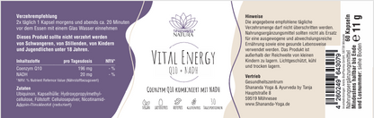 Vital Energy Q10+NADH