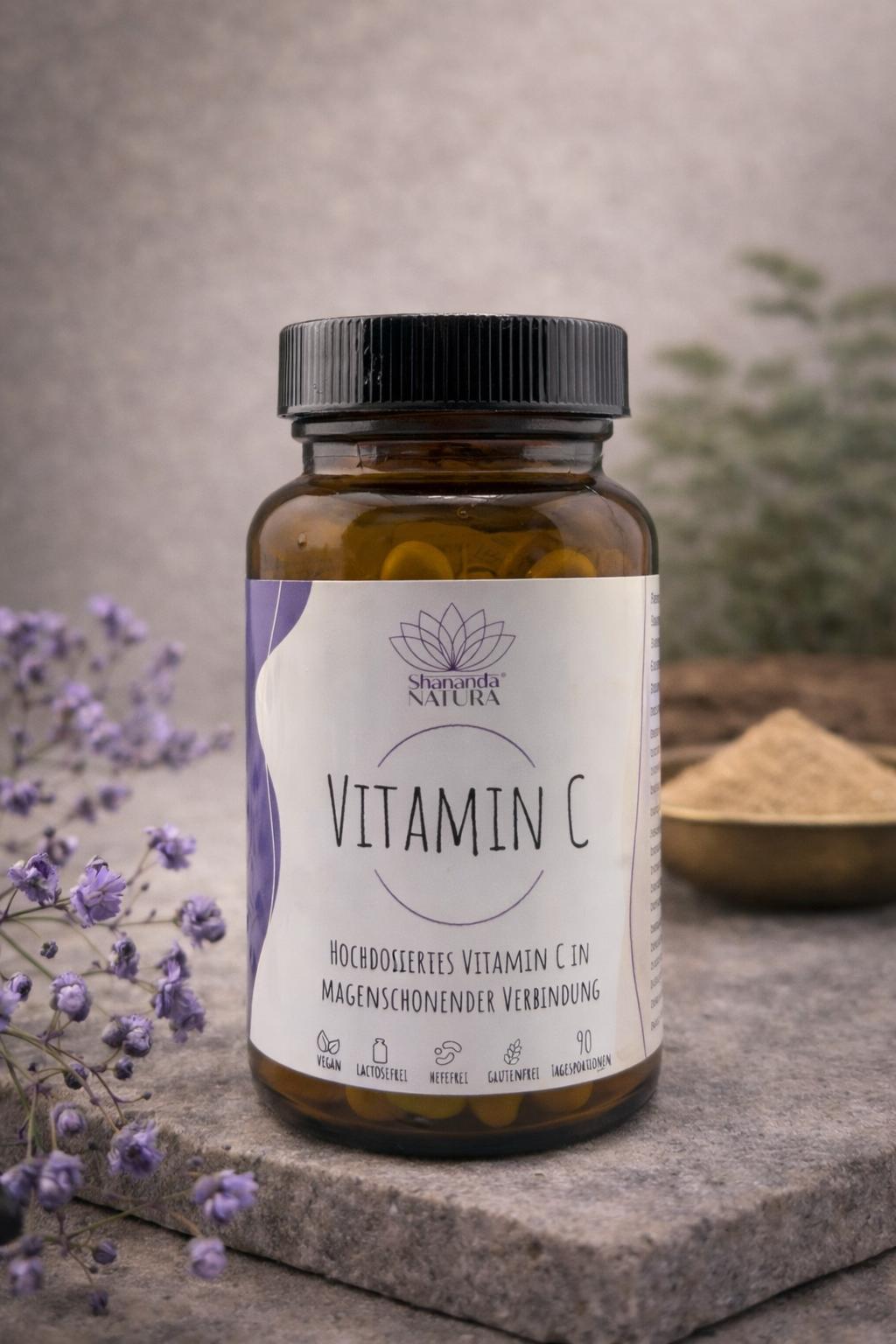 Vitamin C Hochdosiert 90 Kapseln Magenschonend